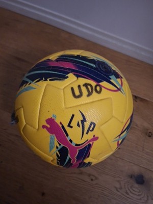 SIGNIERT PUMA Liga Portugal Official Match Ball Kotaro Nagata UD Oliveirense