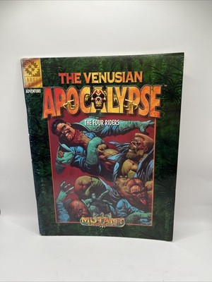 Mutant Chronicles: The Venusian Apocalyse The Four Riders RPG  1996 Target Games