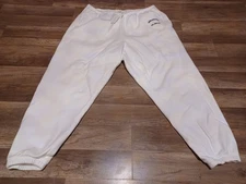 Skims Athletics Los Angeles White Fleece Baggy Joggers Sweatpants Men's Size 2XL