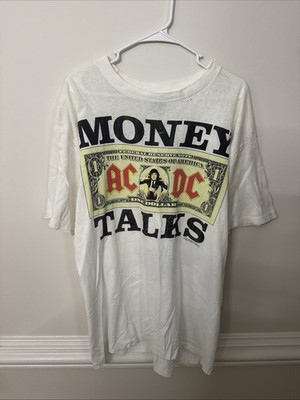 Vintage 1990 AC/DC Money Talks World Tour T-Shirt