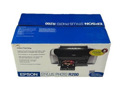 Epson Stylus Photo R200 Inkjet Printer BRAND NEW OPEN BOX
