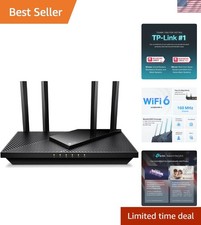 WiFi 6 AX3000 Router - Secure VPN, MU-MIMO  2x 2.5 Gbps Ports for Fast Internet