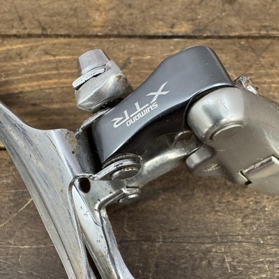 Vintage Shimano XTR FD-M901 Front Derailleur Top Pull 28.6 Triple