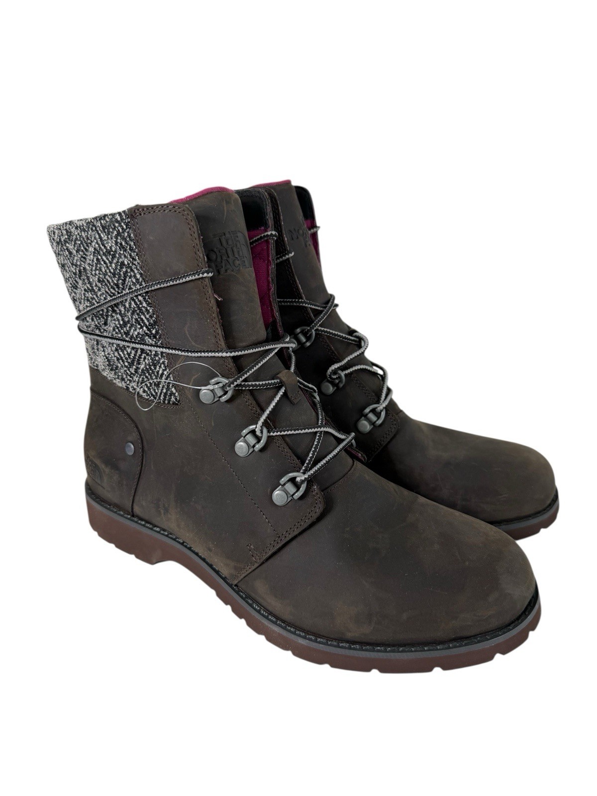 The North Face Women's Ballard Lace II boots Dark Brown Women’s Size 7 thumbnail 2