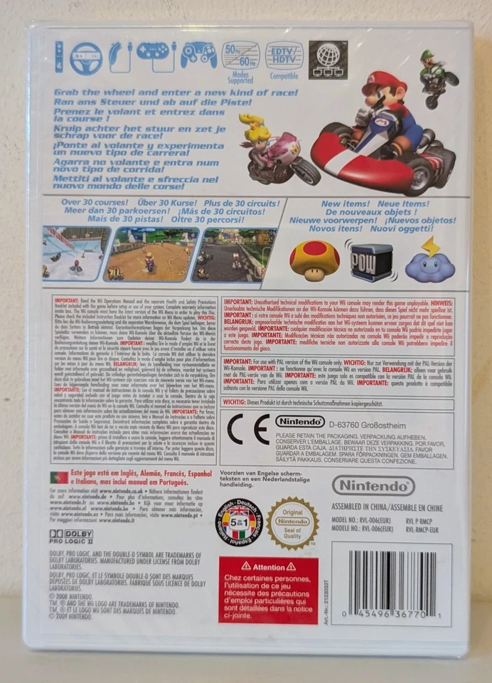 Mario Kart, Nintendo Wii, Neu, Verschweißt, Sealed, OVP, Sammler, NO WATA, 2008 - Bild 2 von 4