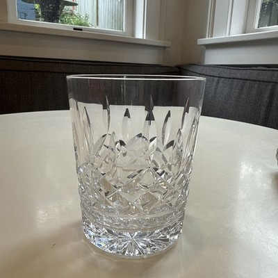 Waterford Lismore Double Old Fashioned Crystal Glass 4 3/8'', 8 Available