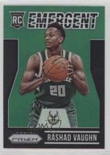 2015-16 Panini Prizm Emergent Green Prizm Rashad Vaughn #19 fm0