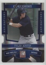 2010 Donruss Elite Extra Edition Aspirations Die-Cut 81/200 Tyler Austin #95 5y3