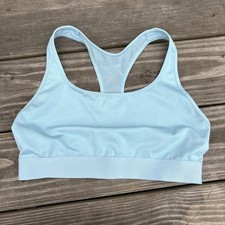 Victoria's Secret Sport Soft Blue Solid The Player Sport Bra VS Medium