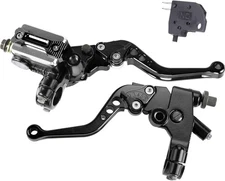 Universal Motorcycle 7/8" 22mm Handlebar Brake Master Cylinder Clutch Lever CNC 