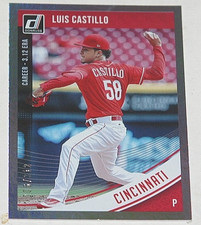 2018 Donruss Baseball Career Stat Line #88 - Luis Castillo 6/312 Cincinnati Reds