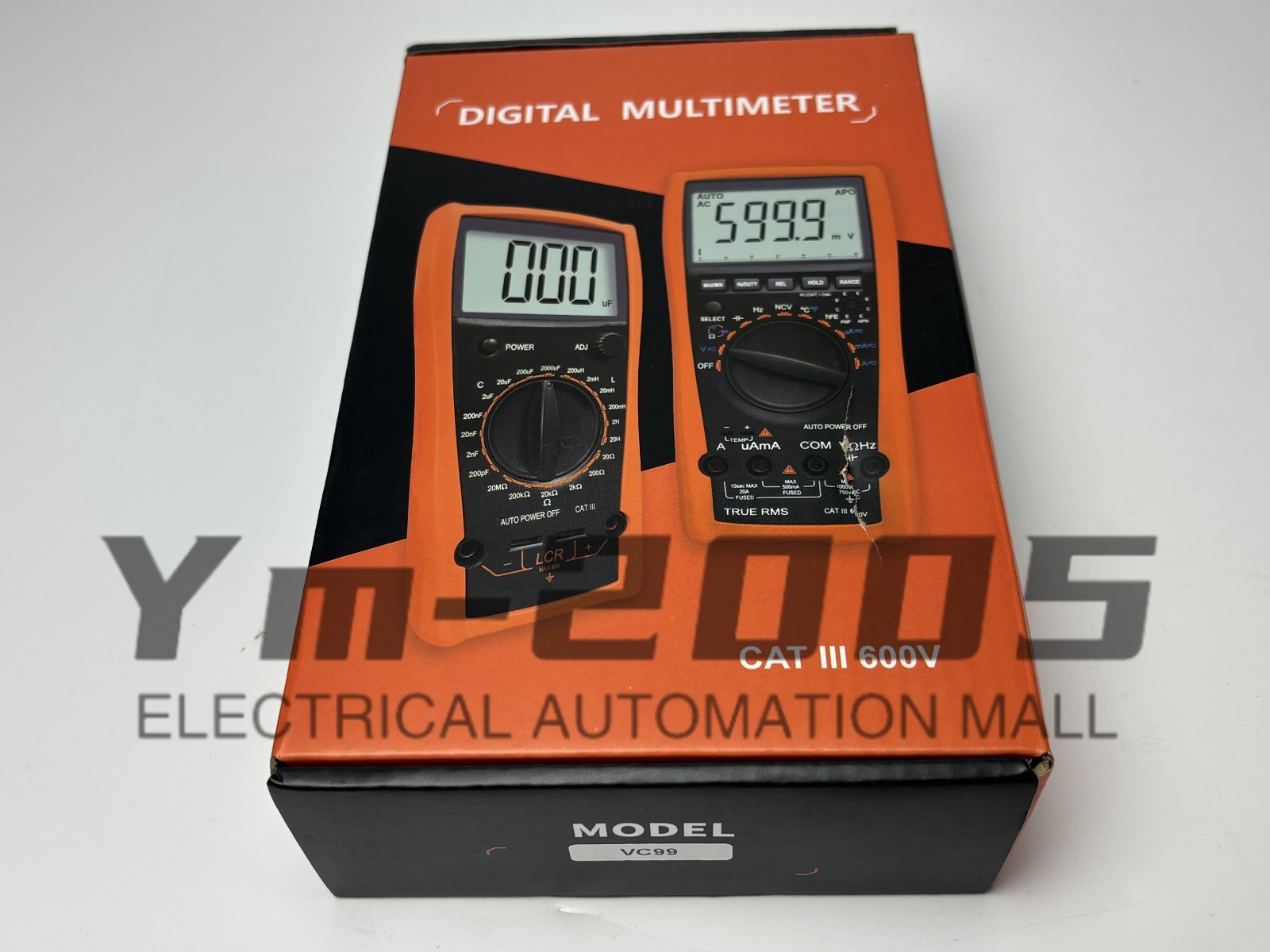 VICHY NEW VC99 3 6/7 LCD AUTO RANGE DMM DIGITAL MULTIMETER A