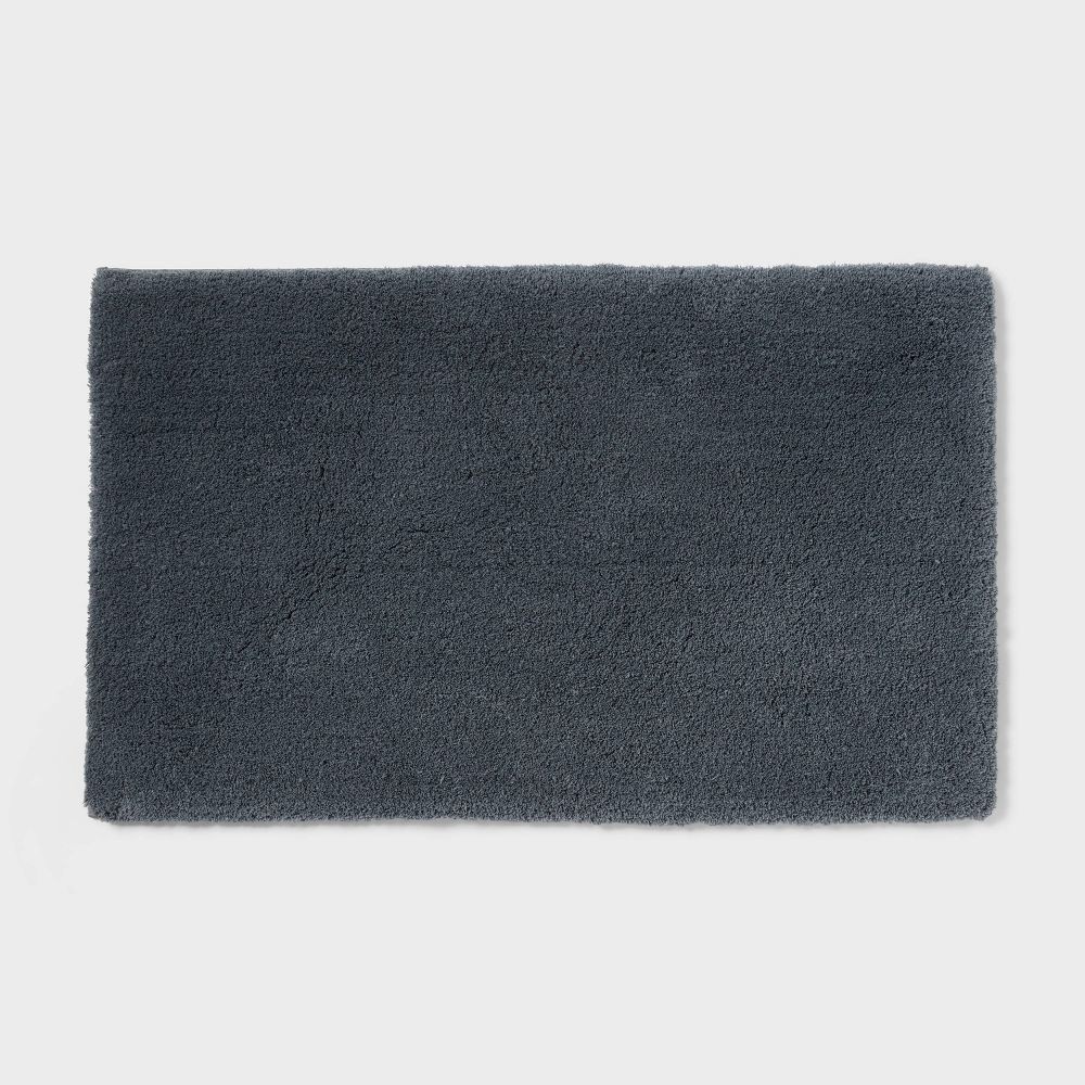 24x40 Spa Plush Bath Rug Slate Blue - Threshold 2490₽