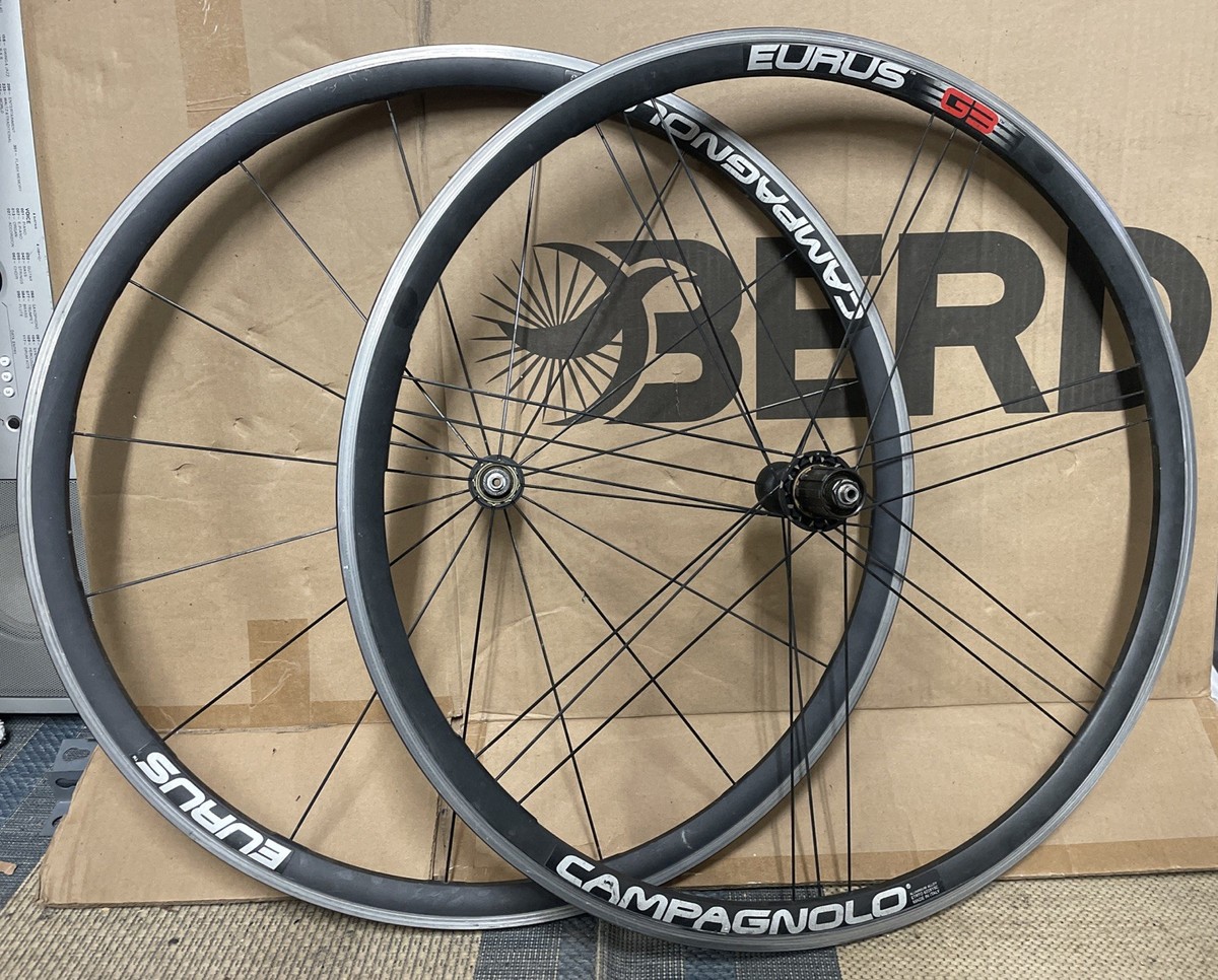 CAMPAGNOLO EURUS G3 WHEELSET 700C Wheels 9-12 Speed Road Bike | eBay