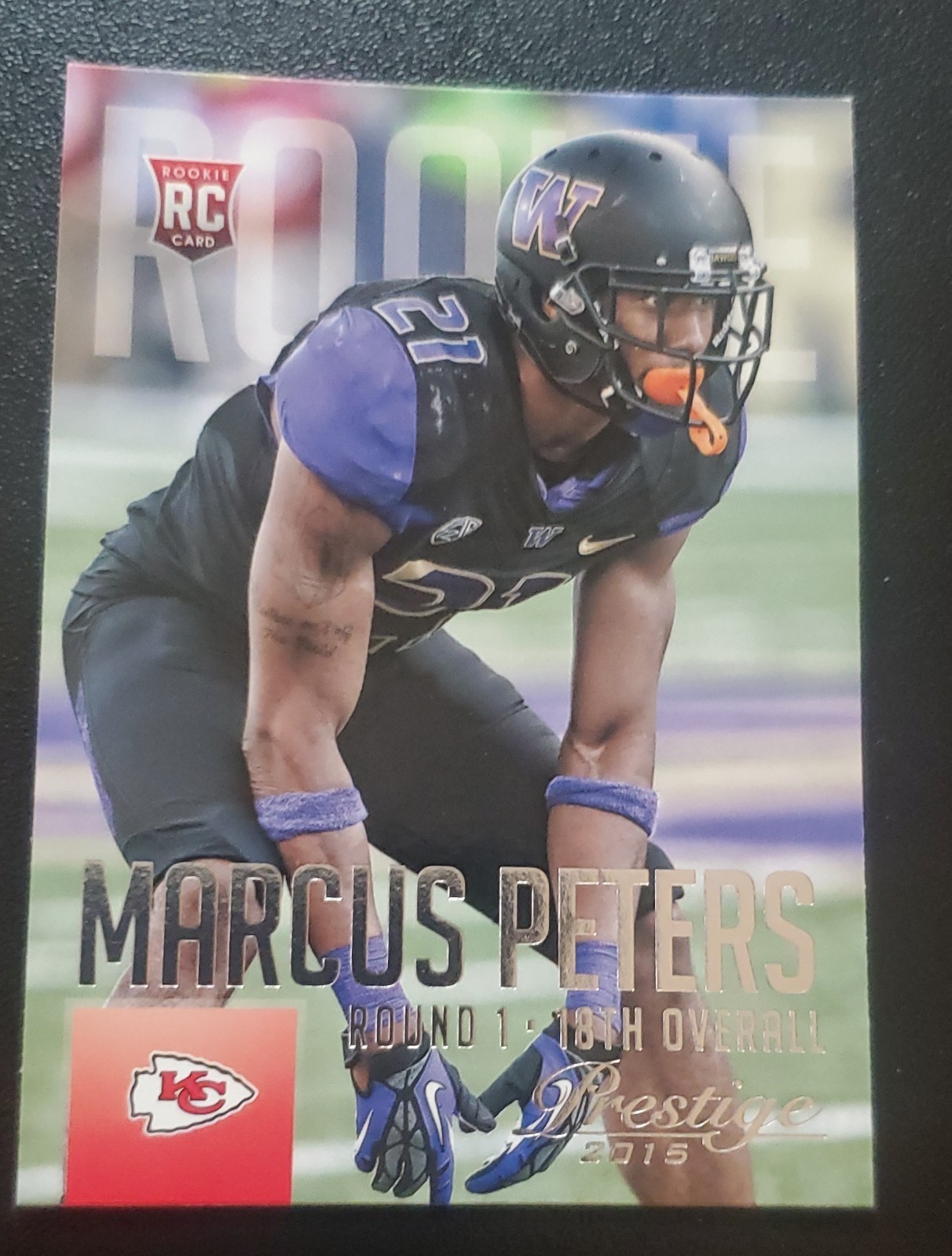 Marcus Peters Panini Prestige #265 Base