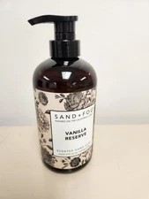 SAND + FOG Vanilla Reserve Scented Hand Soap – Made with Aloe – 20 oz