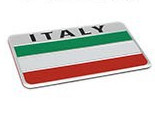 Alloy National Flag Car Decoration Metal Car Sticker