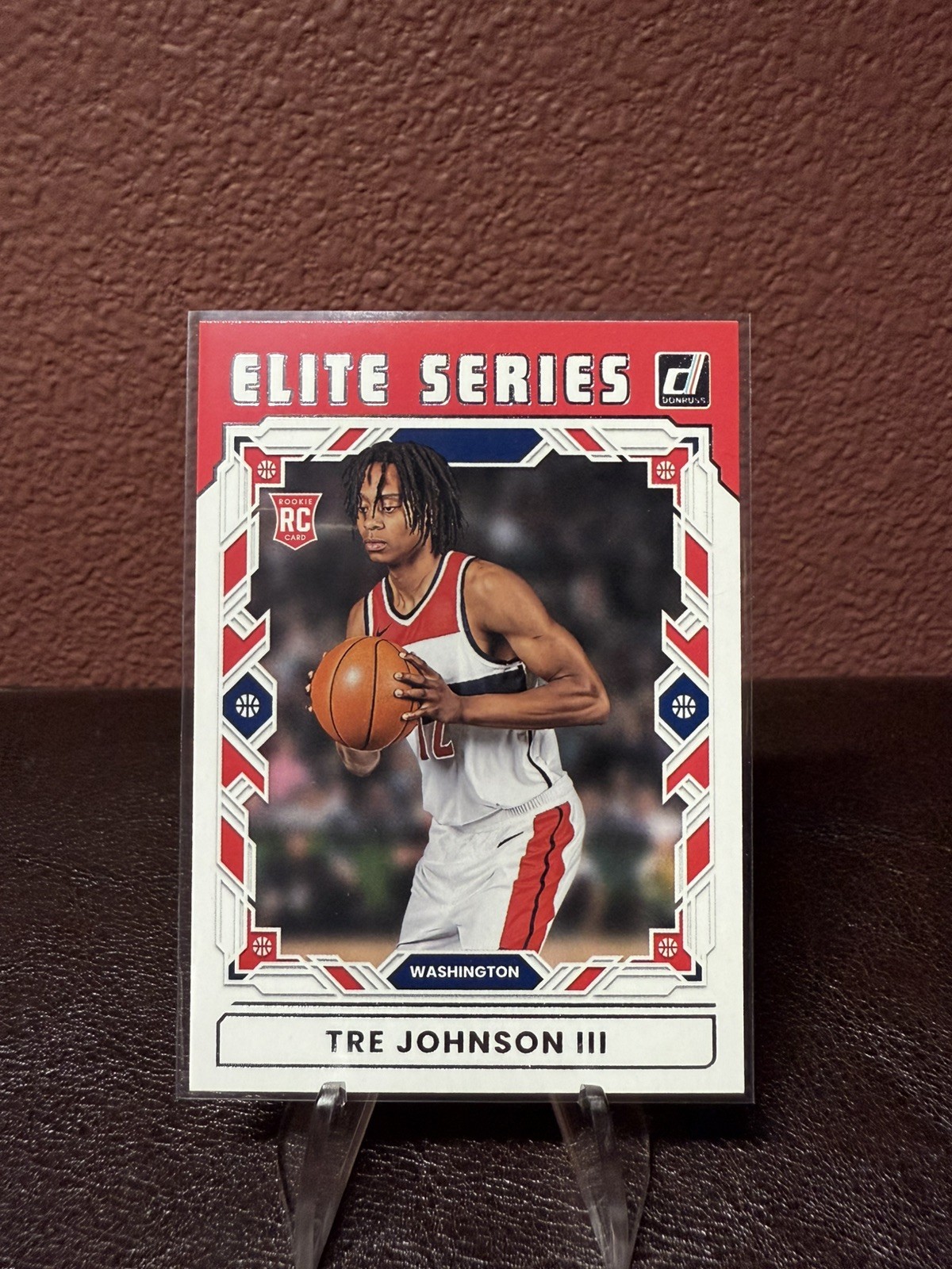 2025-26 Panini Donruss Tre Johnson III #20 Elite Series (RC)