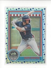 2025 USA Stars and Stripes Baseball (Blue) Stars Parallel Singles - You Choose