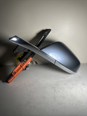 2015 TESLA MODEL S LEFT DRIVERS SIDE EXTERIOR SIDE VIEW MIRROR OEM RED