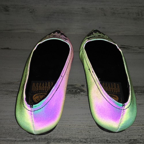 Strange Cvlt Halloween Edition Shoe Dagger Scary Jack Womens 6 Ballet Flat Goth - Bild 5 von 13