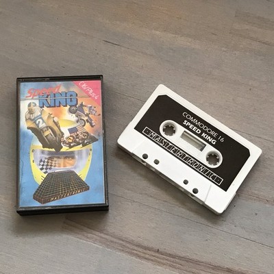 Speed King Commodore 16 C16 Plus 4 Game  1986 Cassette Game Retro Gaming Spiel 