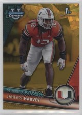 2023 Bowman U Chrome Sapphire Edition Gold 48/50 Jahfari Harvey #25 0wc9