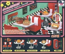American Diner Mascot DX [Complete Set of 5] J.DREAM capsule Japan 928Y