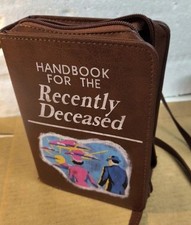 Beetlejuice related  Handbook for the Recently Deceased  Crossbody Bag by Spirit