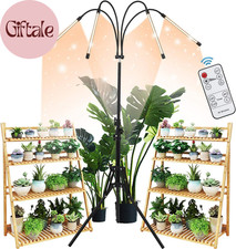 LED Plant Grow Light with Stand, LED Grow Light Full Spectrum for Indoor Plants,