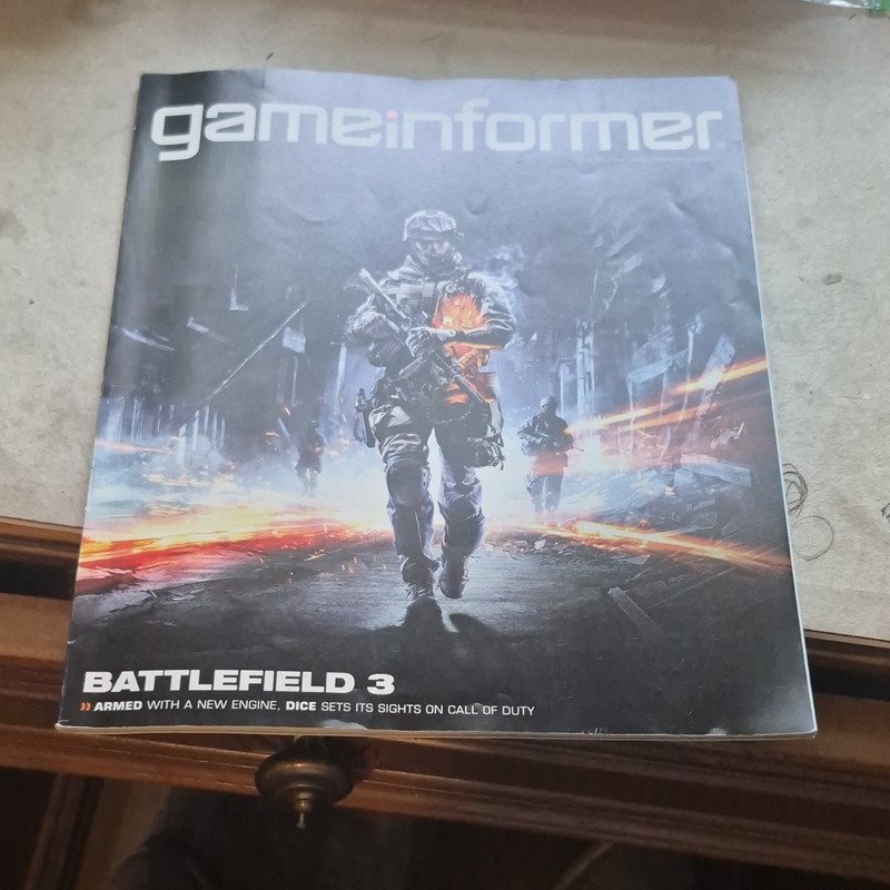 Game Informer Magazine Battlefield 3 Cover Feb 2011 Issue 231 Illustrated ISSN