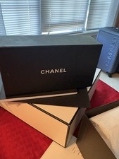 CHANEL 5458-A c.622/T8 Polarized Round Black Sunglasses 55-17 140