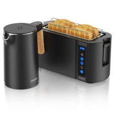 Arendo Set Toaster 4 Scheiben Touch Panel Was...