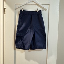 CHILDREN  S PLACE BOYS SHORTS BLUE SIZE 16 ADJUSTABLE WAIST PULL STRING EEUC