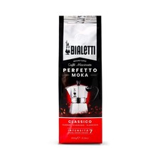 6 Pezzi Bialetti Caffè Macinato Perfetto Moka Classico 250g