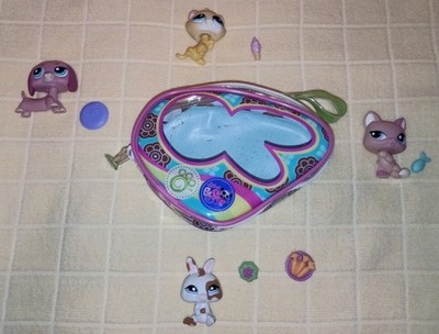 LPS #1359 Baby Rabbit #1402 Beige Pink Cat #896 Kitten#1306 Dachshund Case Lot