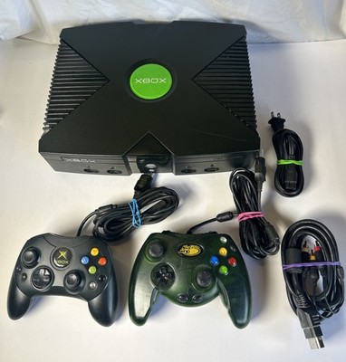 Original Microsoft Xbox OG Complete Console Bundle W OEM Controller