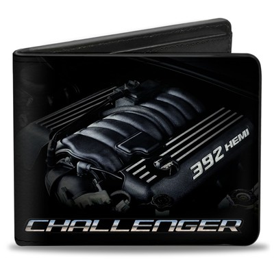 Bi-Fold Wallet CHALLENGER Bold/392 HEMI Engine (US IMPORT)
