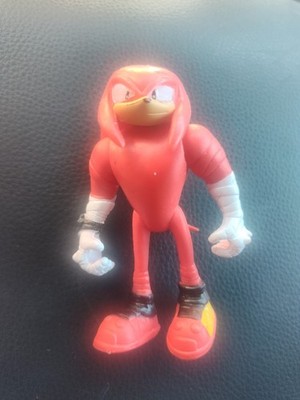 UNUSUAL VARIATION 3 IN Sega Sonic The Hedgehog Knuckles Figure HEAD ARMS MOVE