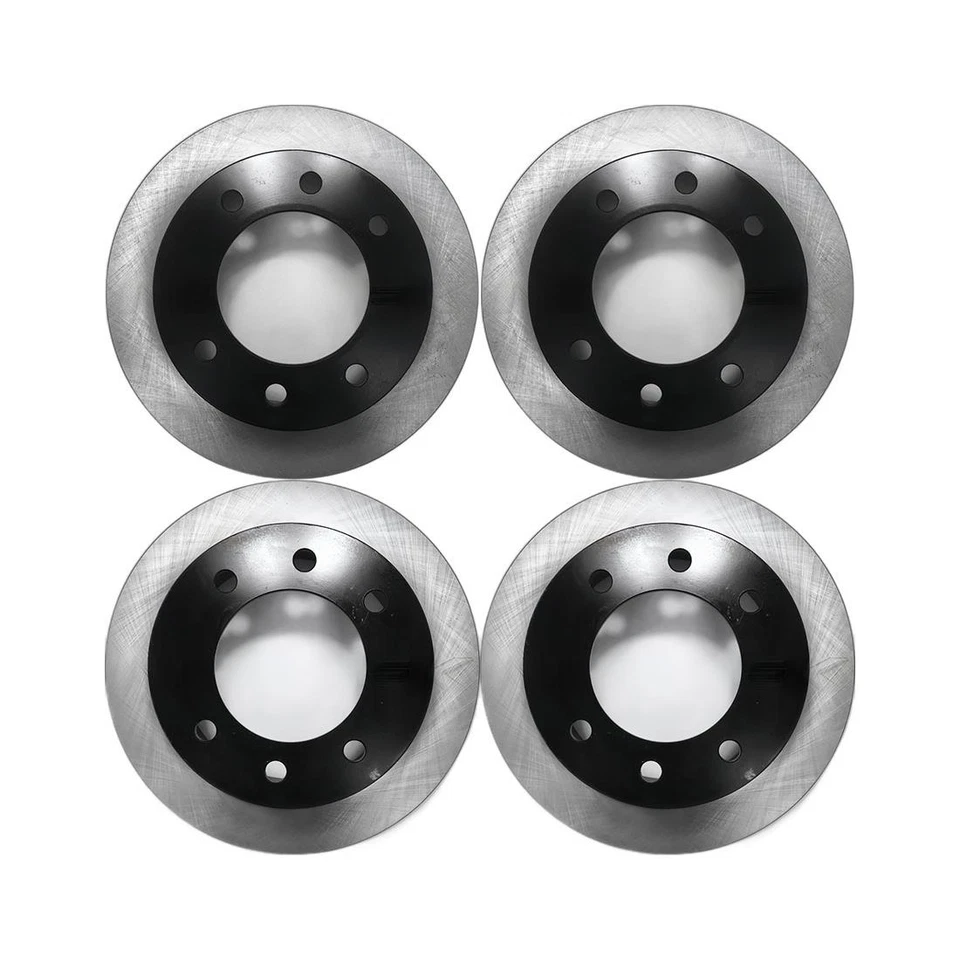 4 rotores de freno delanteros traseros para Chevrolet Express 2500 2003 2004 2005 2006 2007 Foto 2 de 4