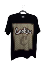Cookies Pro Club Cotton Spell Out Street Wear T Shirt Size M