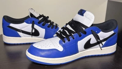 Jordan 1 Low Black Game Royal for Sale | Authenticity Guaranteed