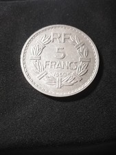 Francia:vecchia moneta in alluminio da 5 franchi del 1950.Ottimo stato.