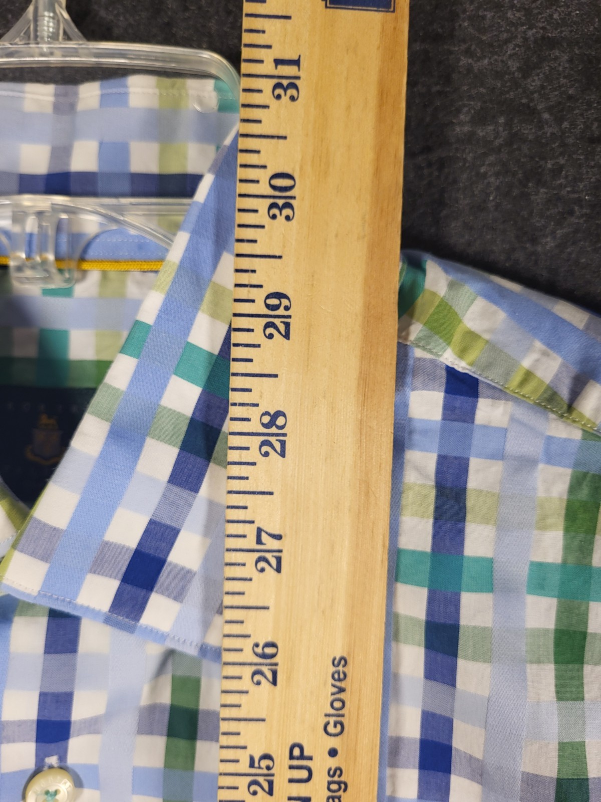 Robert Talbott Classic Plaid Button Down Shirt Me… - image 4