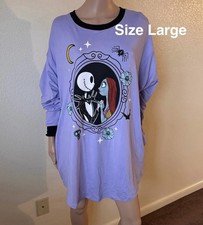 Disney's Nightmare Before Christmas Women's Sleepshirt,Size Large