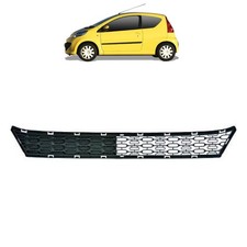 Gitter Blende Stoßstange Lüftungsgitter für PEUGEOT 107 unten schwarz ab 2012