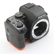PENTAX K-S2 Black Orange Digital SLR Camera Body DSLR 20.12MP ISO 100-51200