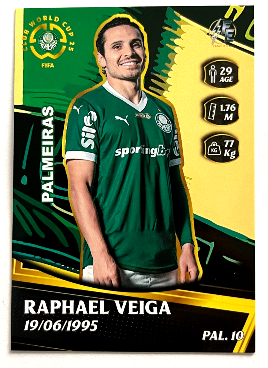 2025 FIFA CLUB WORLD CUP FE Card #028 PAL.10 RAPHAEL VEIGA