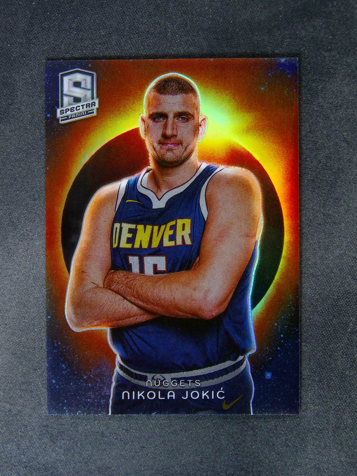 2023-24 Panini Spectra Nikola Jokic #14 Solar Eclipse Case Hit SSP