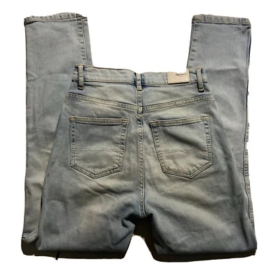 JEAN Femme PEPE JEANS ARCHIVE BLEU DELAVE T.US 26 FR 36 SLIM BETTY BOYFRIEND - Photo 1/4